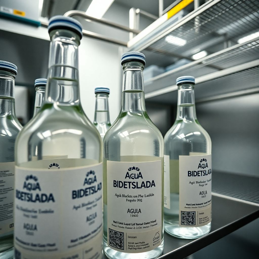AGUA BIDESTILADA